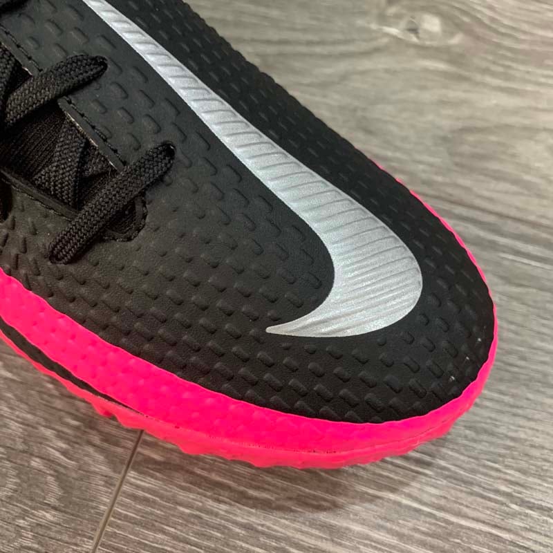 Nike Phantom GT Academy DF TF - Black/Metallic Silver/Pink Blast - CW6666-006